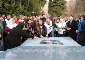 Özgürlük Yürüyüşçüleri Ape Musa’nın mezarını ziyaret etti