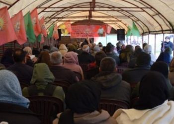 Kuzey ve Doğu Suriye’de uluslararası komplo protestosu