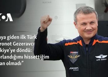 Uzaya giden ilk Türk astronot Gezeravcı Türkiye’ye döndü: “Zorlandığımı hissettiğim bir an olmadı”