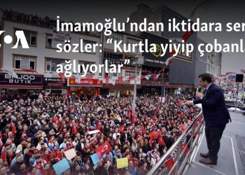 İmamoğlu’ndan iktidara sert sözler: “Kurtla yiyip çobanla ağlıyorlar”