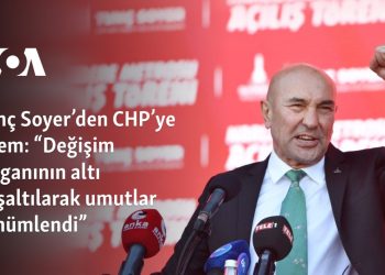 Tunç Soyer’den CHP’ye sitem: “Değişim sloganının altı boşaltılarak umutlar sönümlendi”