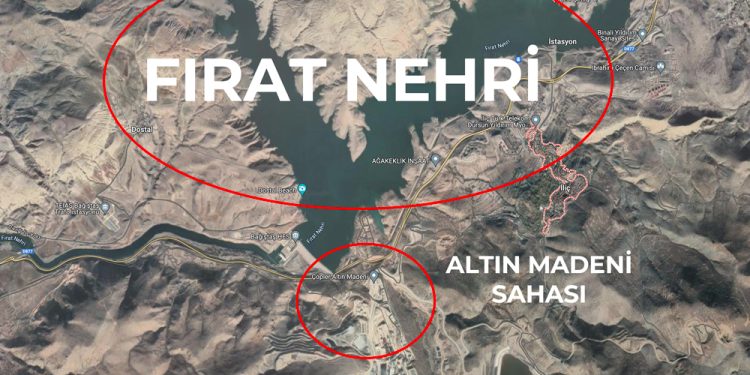 ALTIN MADENİNDE HEYELAN | Çevre Bakanlığı: Akan toprağın Fırat Nehri’ne ulaşmaması için önlem alıyoruz