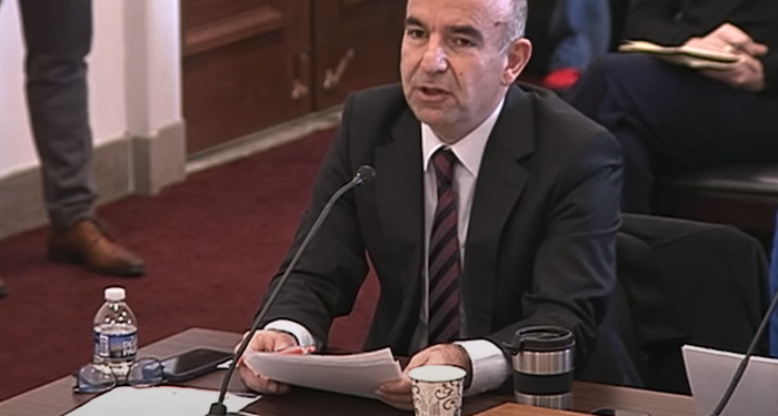 Abdülhamit Bilici ABD Kongresi’nde konuştu: Yatıştırma politikası işe yaramıyor, yaptırımlar harekete geçirilmeli