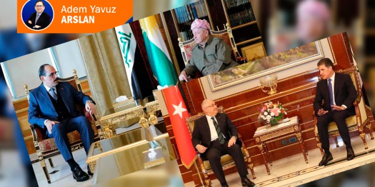 Ankara-Bağdat-Erbil hattında çok bilinmeyenli denklemler