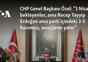 CHP Genel Başkanı Özel: “1 Nisan’ı bekleyenler, ama Erdoğan ama parti içindeki üç-beş hazımsız, avuçlarını yalar”