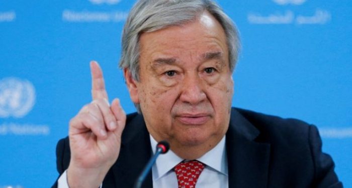 BM Genel Sekreteri Guterres: Dünya kaos çağına giriyor