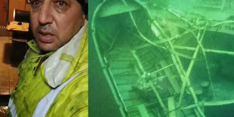 Batan gemide son görüntüleri çeken kişinin cansız bedenine ulaşıldı