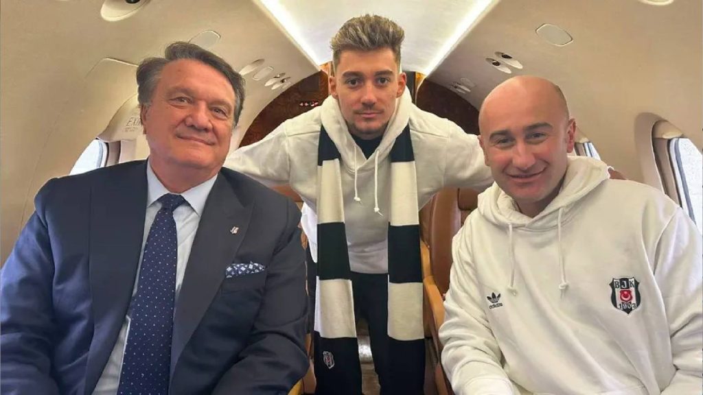 Beşiktaş'ın yeni transferi Ernest Muci, İstanbul'da