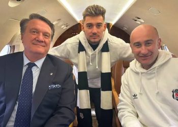 Beşiktaş'ın yeni transferi Ernest Muci, İstanbul'da