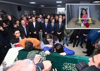 Çağlayan Adliyesi’ne terör saldırısı: Hayatını kaybeden Dilfiraz Karataş toprağa verildi