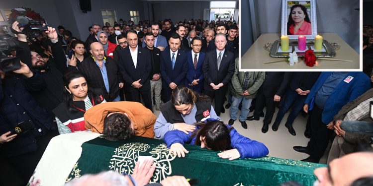 Çağlayan Adliyesi’ne terör saldırısı: Hayatını kaybeden Dilfiraz Karataş toprağa verildi