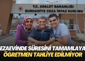 Cezaevinde yatması gereken süreyi tamamlayan öğretmen tahliye edilmiyor
