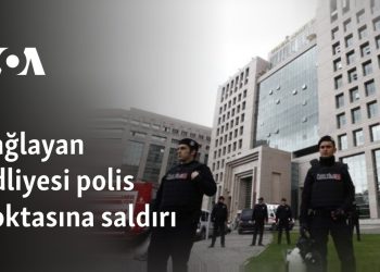 İstanbul Çağlayan Adliyesi polis noktasına saldırı