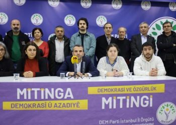 DEM Parti'den 'Demokrasi ve Özgürlük Mitingi'ne çağrı