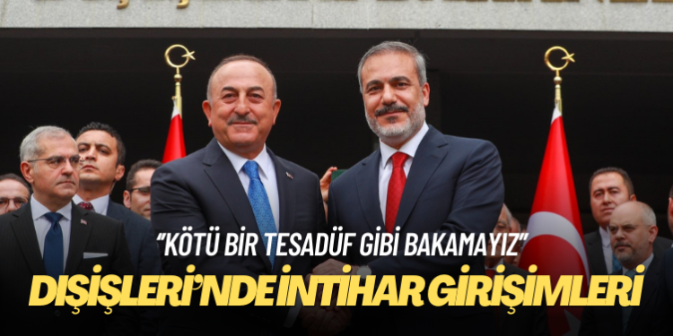 Dışişleri’nde intihar girişimleri