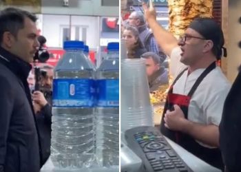 Dönerci ustasından oy isteyen Murat Kurum’a ekonomi dersi