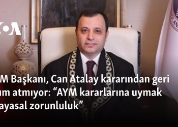 AYM Başkanı, Can Atalay kararından geri adım atmıyor: “AYM kararlarına uymak anayasal zorunluluk”