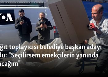 Kağıt toplayıcısı belediye başkan adayı oldu: “Seçilirsem emekçilerin yanında olacağım”