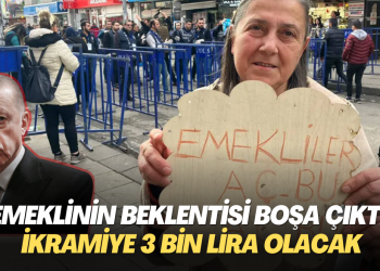 Emeklinin beklentisi boşa çıktı: İkramiye 3 bin lira olacak