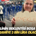 Emeklinin beklentisi boşa çıktı: İkramiye 3 bin lira olacak