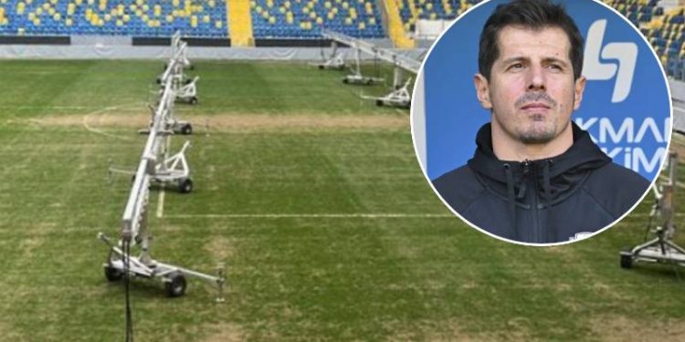 Emre Belözoğlu’ndan zemin açıklaması: Benim oyuncularımın sağlığı da her sporcu kadar değerli