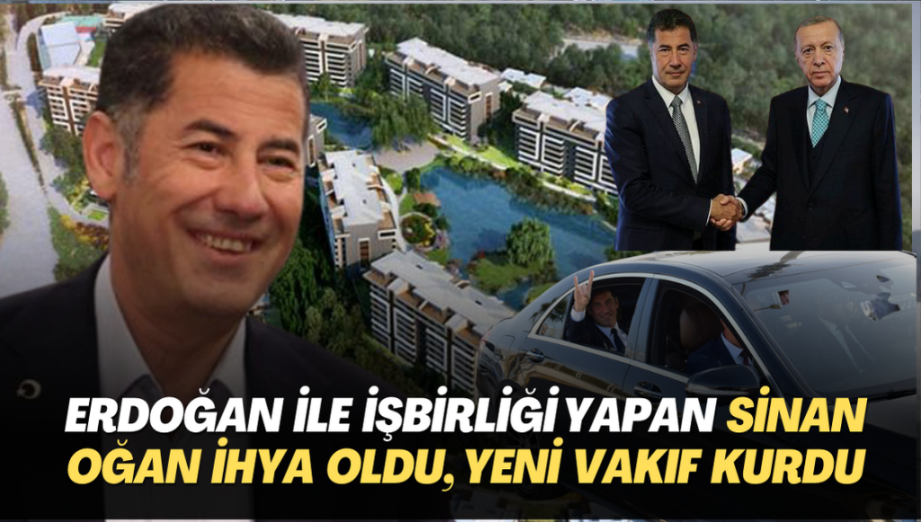 Erdoğan ile işbirliği yapan Sinan Oğan ihya oldu: 1 milyon TL’ye vakıf kurdu