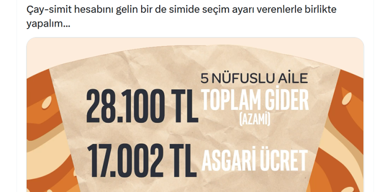 Erdoğan’ı, kendi hesabıyla vurdu; İYİ Parti’den ‘çay-simit’ animasyonu!
