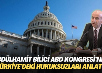 Gazeteci Abdülhamit Bilici ABD Kongresi’nde Türkiye’deki hukuksuzlukları anlattı: Zorbaları yatıştırma politikaları işe yaramıyor, yaptırımlar harekete geçirilmeli