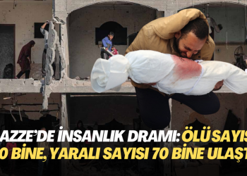 Gazze’de insanlık dramı: Ölü sayısı 30 bine, yaralı sayısı 70 bine ulaştı