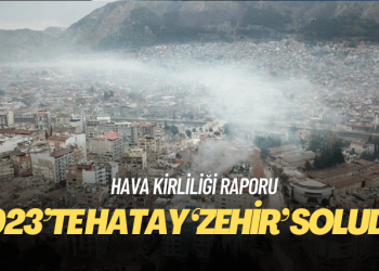 Hava kirliliği raporu: 2023’te Hatay ‘zehir’ soludu