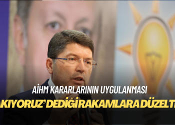 Hukukçu Gökhan Güneş, Bakan Tunç’un ‘AİHM kararlarını takıyoruz’ dediği rakamlara açıklık getirdi
