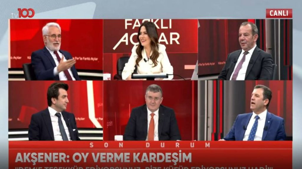 İYİ Partili Yörükçüoğlu ile Hasan Öztürk tartıştı: Siz kimsiniz bana amigo diyeceksiniz?