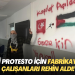 İsrail’i protesto için fabrikayı basıp çalışanları rehin aldı!