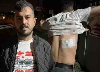 İzmir’de mesaisi bittiği için yolcu almayan taksiciye makaslı saldırı