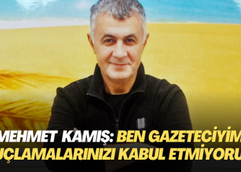 Mehmet Kamış: Ben gazeteciyim, suçlamalarınızı kabul etmiyorum
