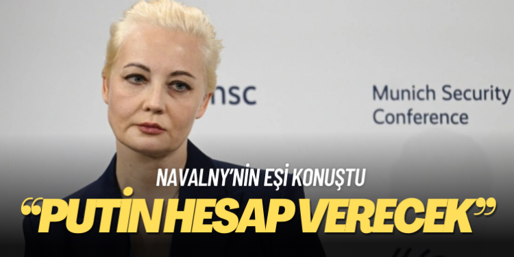 Navalny’nin eşi: Putin ve çevresi bu yaptıklarının hesabını verecek