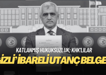 Ömer Faruk Gergerlioğlu, KHK’lılara yönelik ‘gizli’ ibareli utanç belgesini yayımladı