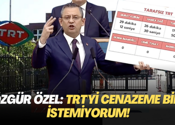 Özgür Özel: TRT’yi cenazeme bile istemiyorum