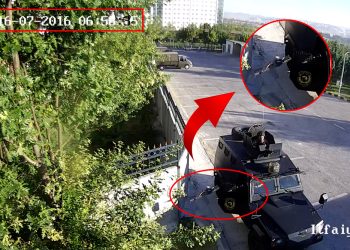 Polisin, Jandarma’nın bahçesine attığı uzun namlulu silahlar da muhalefetin ilgisini çekmedi!