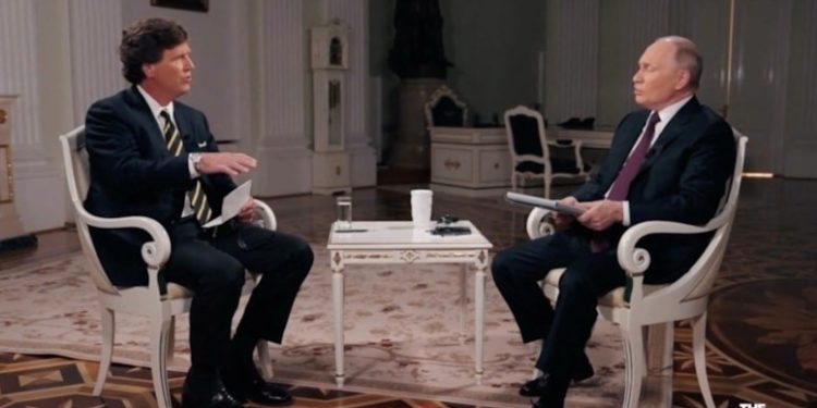 Putin, Tucker Carlson’a konuştu. İstanbul’daki barış görüşmelerinin çökmesi için Boris Johnson’ı suçladı