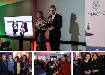 Siyaset ve sivil toplum temsilcileri Fedactio’nun resepsiyonunda buluştu