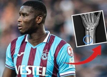 Trabzonspor'dan Onuachu tepkisi: Röntgen görüntüsü paylaşıldı