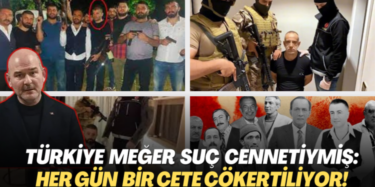 Türkiye meğer suç cennetiymiş: Günde ortalama bir çete çökertiliyor!