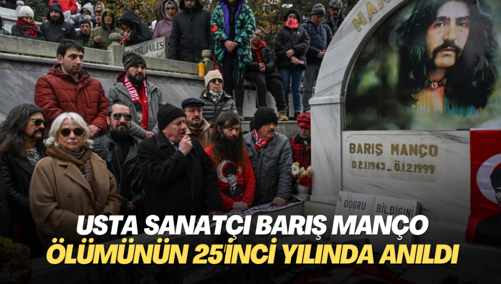 Usta sanatçı Barış Manço ölümünün 25’inci yılında anıldı