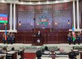 Yeniden seçilen Aliyev, yemin ederek görevine başladı