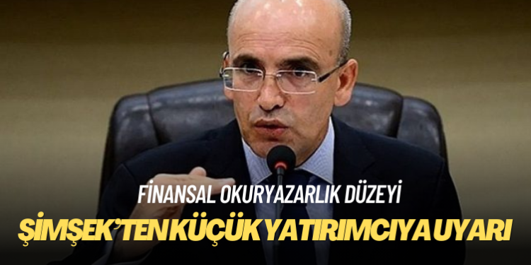 Mehmet Şimşek’ten küçük yatırımcıya uyarı
