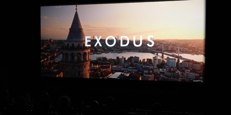 ‘Sosyal soykırım’ sürecini anlatıyordu; Exodus’un prömiyeri Berlin’de yapıldı