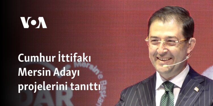 Cumhur İttifakı Mersin Adayı projelerini tanıttı