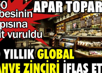 200 şubesi kapatıldı! 30 yıllık global kahve zinciri iflas başvurusu yaptı