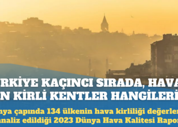 2023 Dünya Hava Kalitesi Raporu: Türkiye kaçıncı sırada, havası en kirli kentler hangileri?